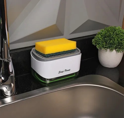 Miniatura 3 de DISPENSADOR DE JABON + ESPONJA